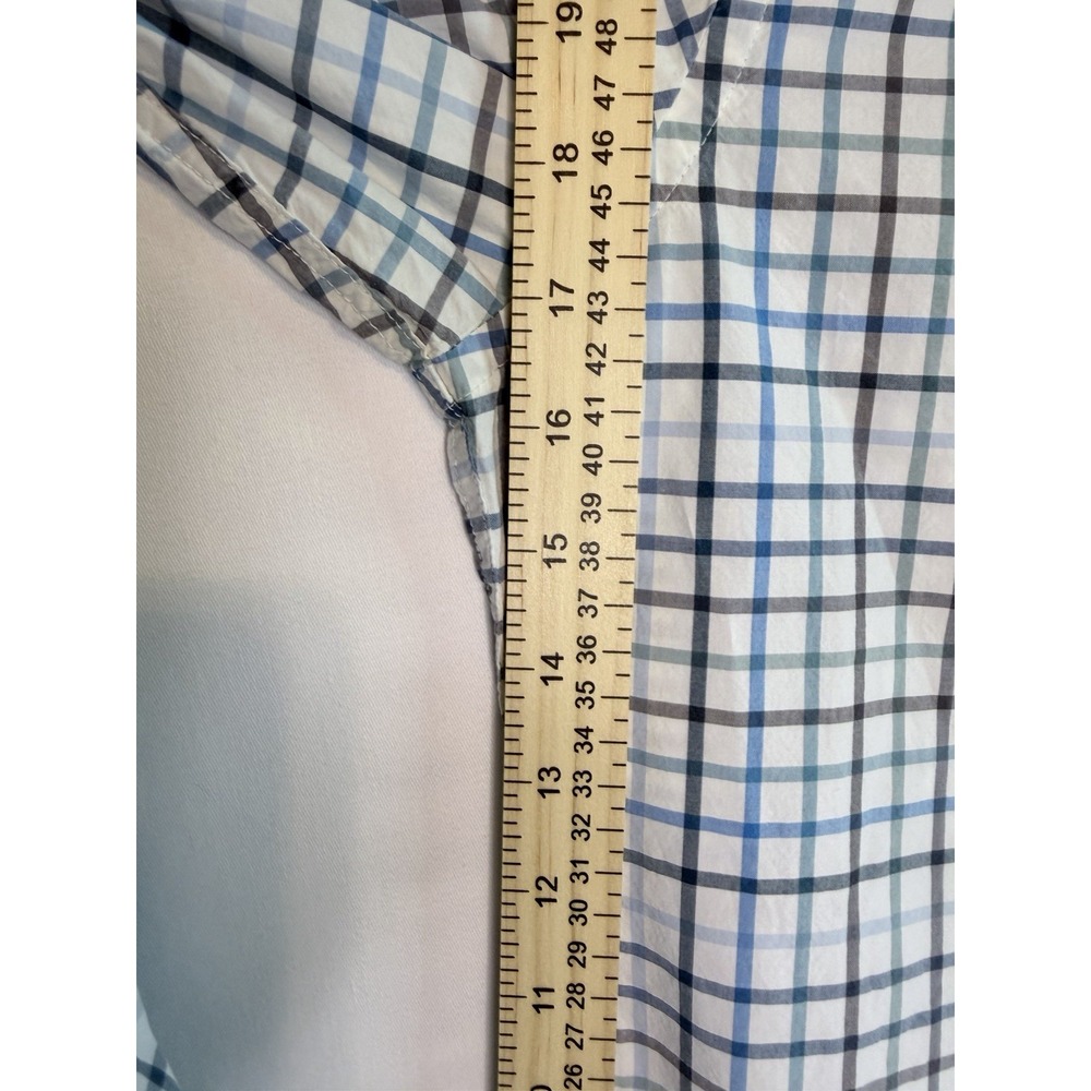 Rodd & Gunn Shirt Mens S Blue Gingham Plaid Sports Fit Long Sleeve Button Down - Picture 14 of 14